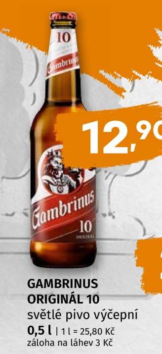 Gambrinus Originál 10
