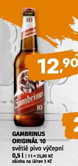 Gambrinus Originál 10