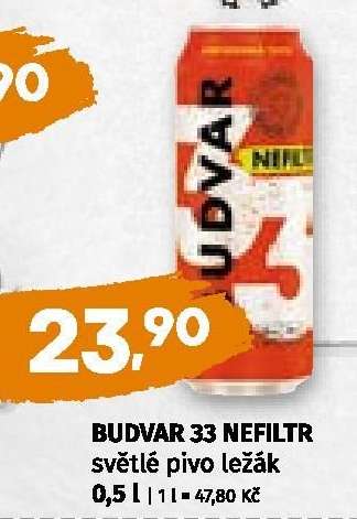 BUDVAR 33 NEFILTR