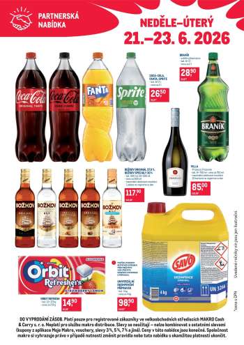 Leták MAKRO - 21.6.2026 - 23.6.2026.