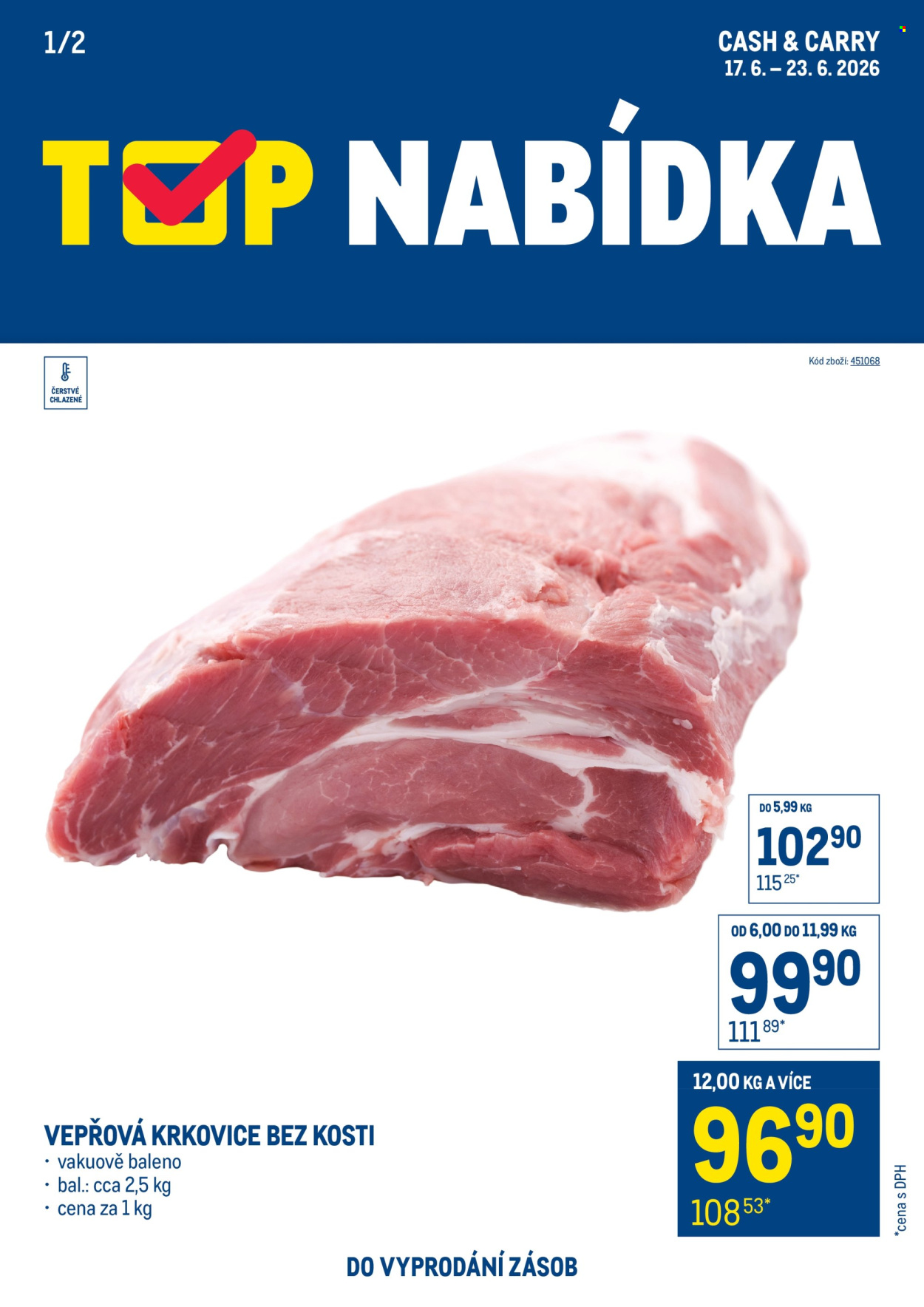 Leták MAKRO - 17.6.2026 - 23.6.2026. Strana 1