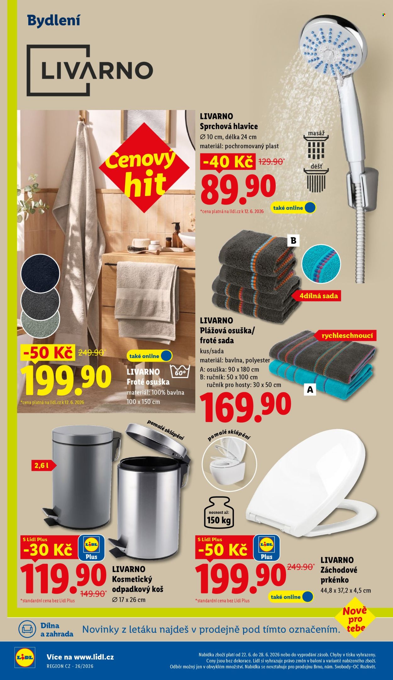 Leták Lidl - 22.6.2026 - 28.6.2026. Strana 10