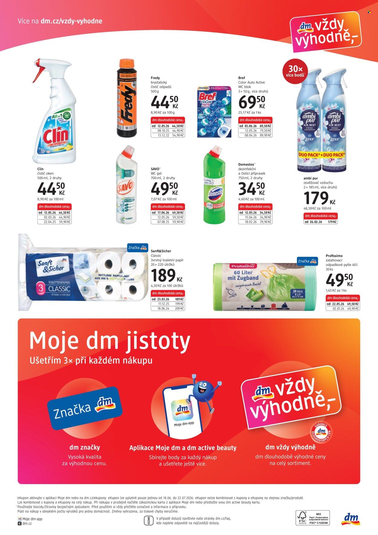 Leták dm drogerie - 18.6.2026 - 15.7.2026. Strana 8