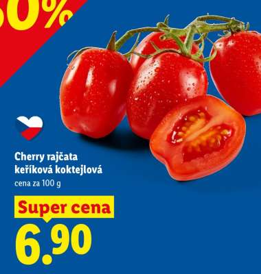 Cherry rajčata keříková koktejlová
