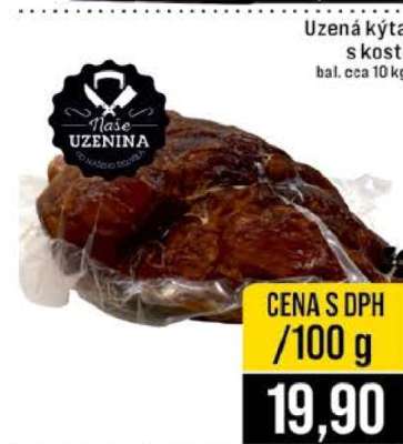 Uzená kýta s kostí