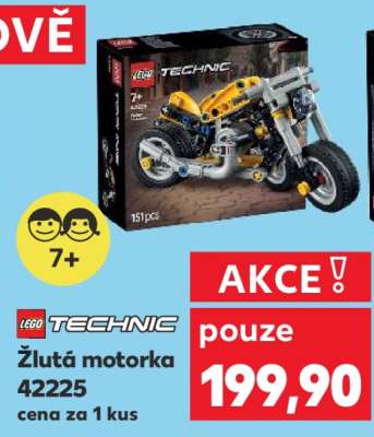 LEGO Technic Žlutá motorka 42225