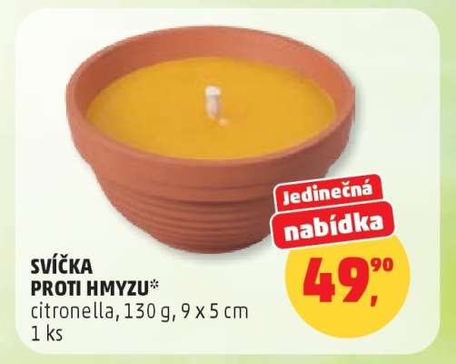 Svíčka proti hmyzu