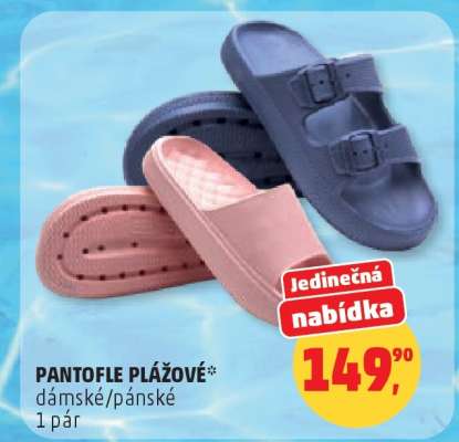 Pantofle plážové