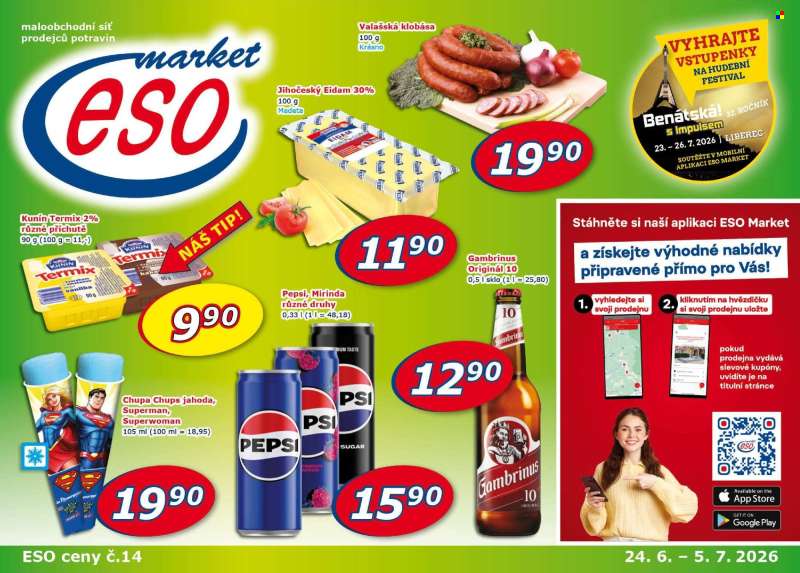 Leták ESO MARKET - 24.6.2026 - 5.7.2026.