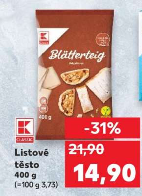Listové těsto
