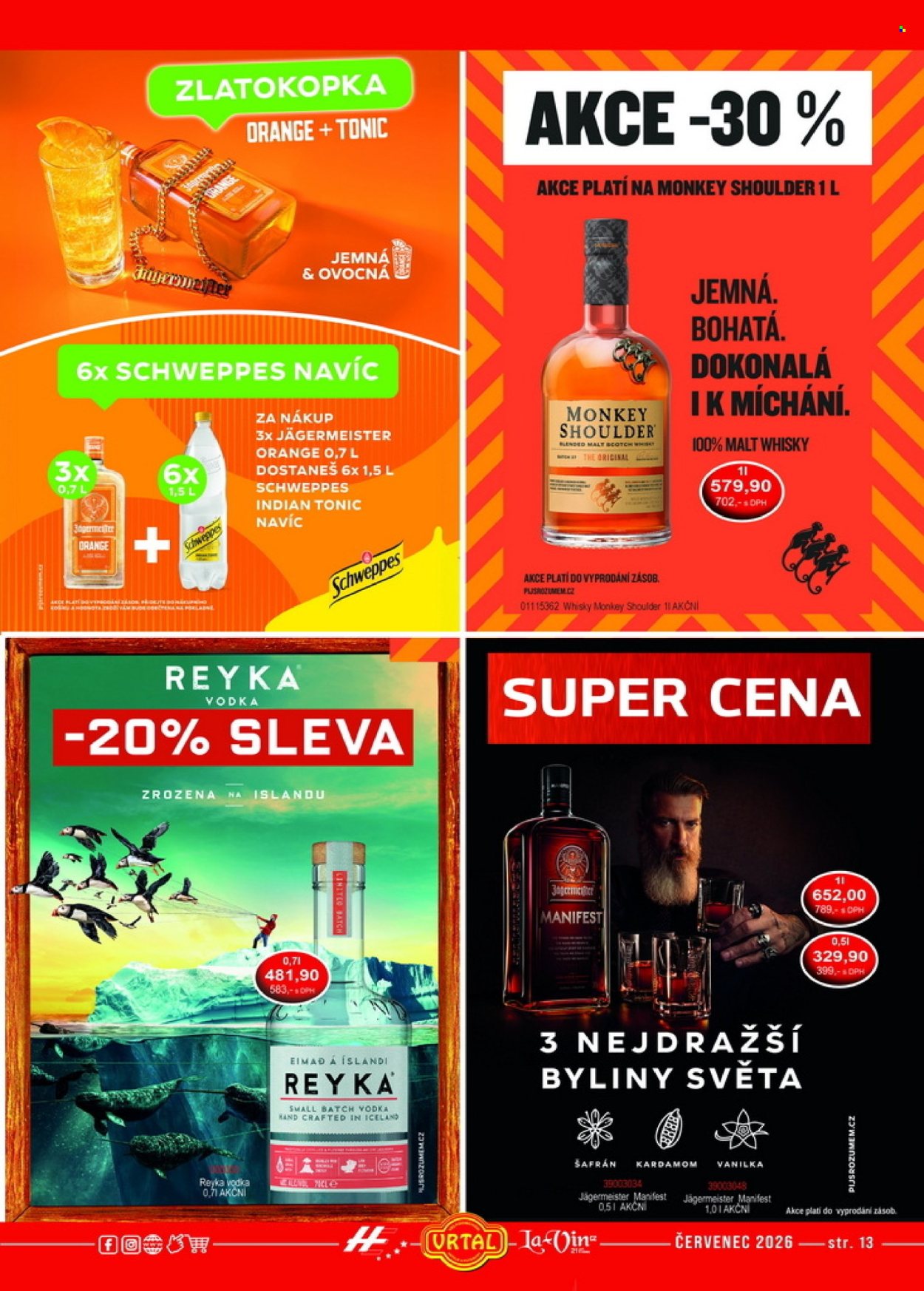 Leták Vrtal - 1.7.2026 - 31.7.2026. Strana 13