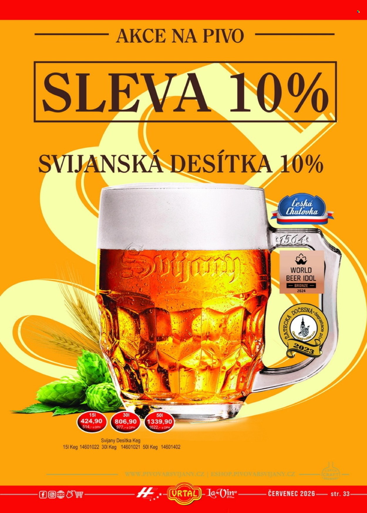 Leták Vrtal - 1.7.2026 - 31.7.2026. Strana 33