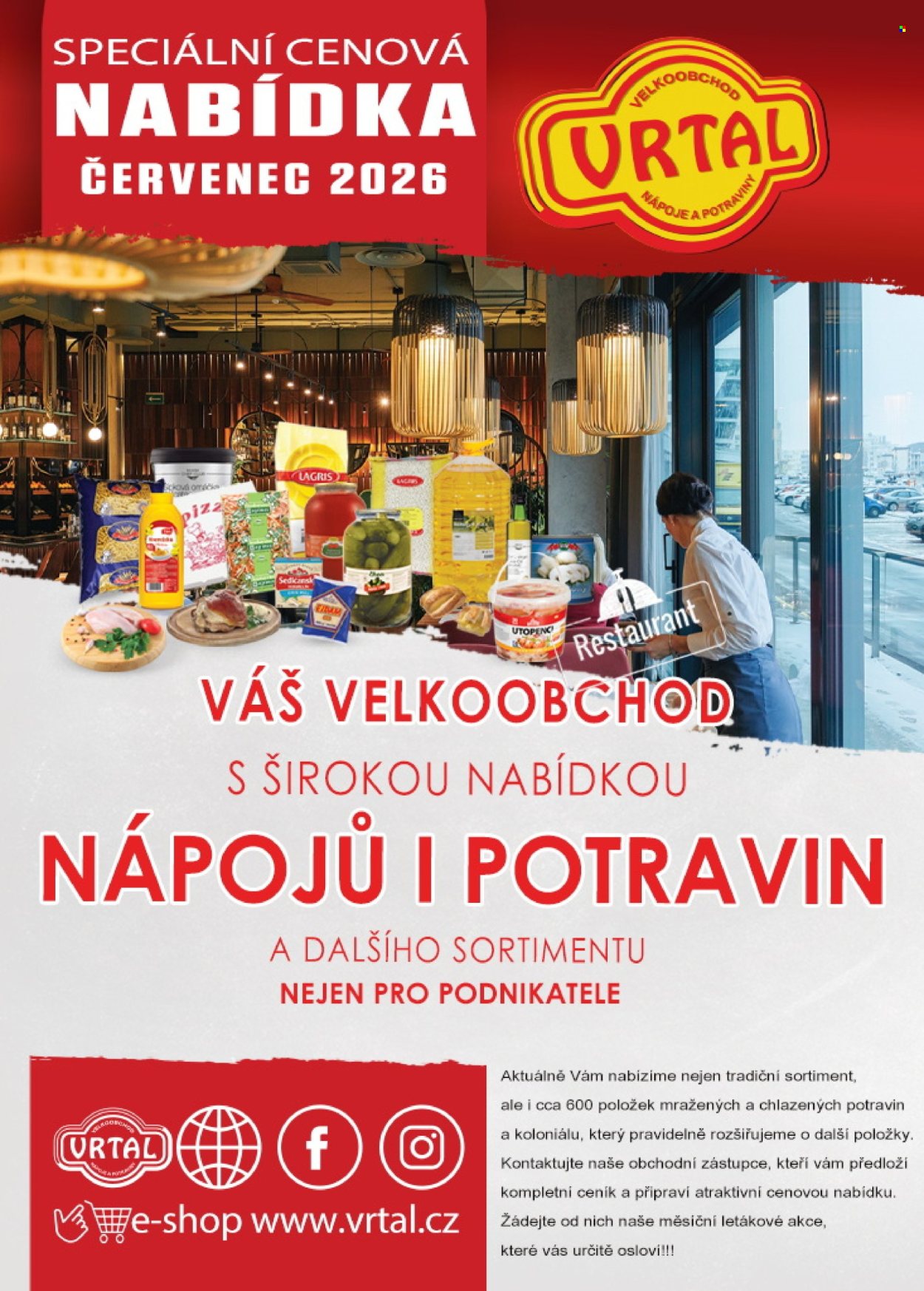 Leták Vrtal - 1.7.2026 - 31.7.2026. Strana 1