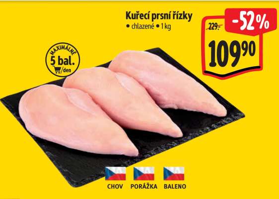 Kuřecí prsní řízky