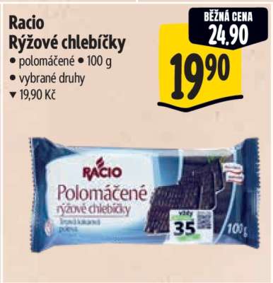 Racio Rýžové chlebíčky