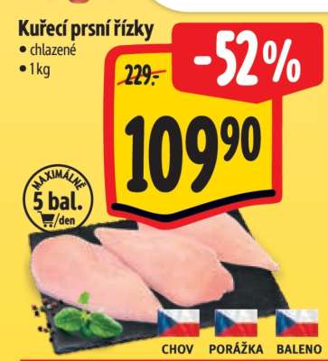 Kuřecí prsní řízky