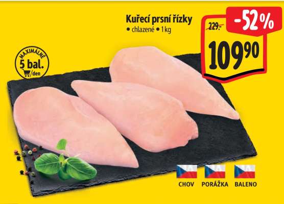 Kuřecí prsní řízky