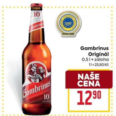 Gambrinus Originál