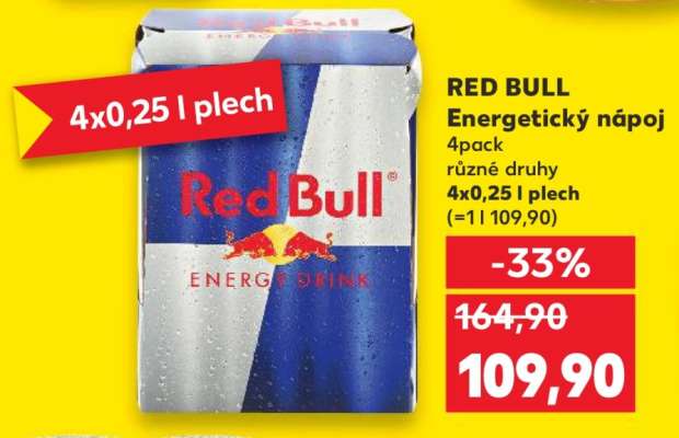 RED BULL Energetický nápoj