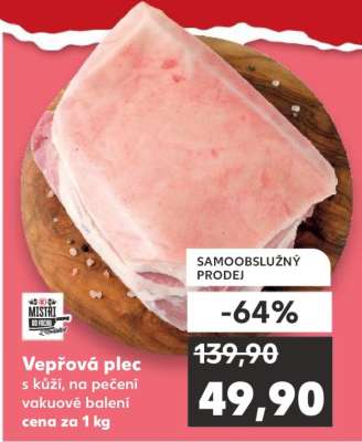 VEPŘOVÁ PLEC*
