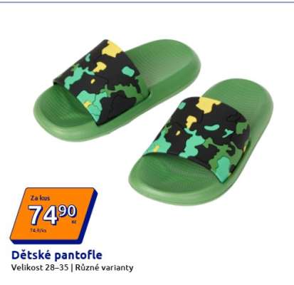 DĚTSKÉ PANTOFLE*
