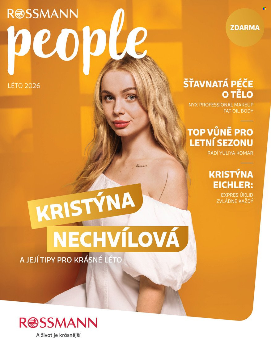 Leták ROSSMANN - 3.6.2026 - 8.9.2026. Strana 1