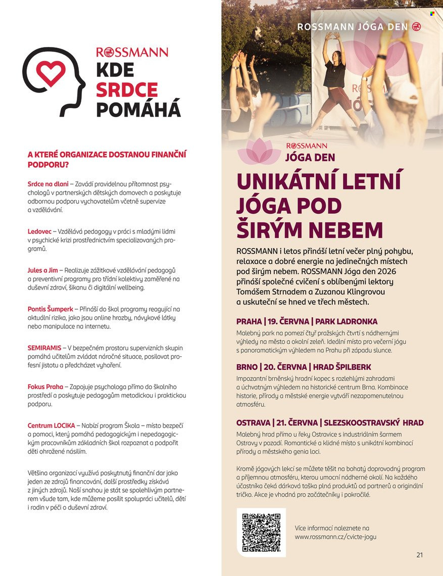 Leták ROSSMANN - 3.6.2026 - 8.9.2026. Strana 21