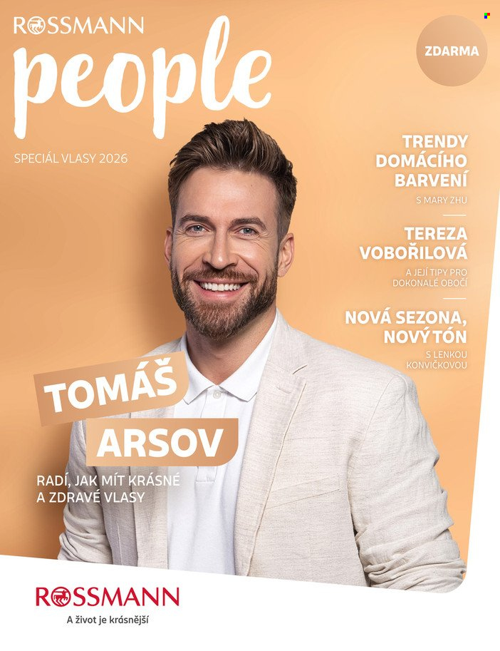 Leták ROSSMANN - 8.4.2026 - 25.8.2026. Strana 1