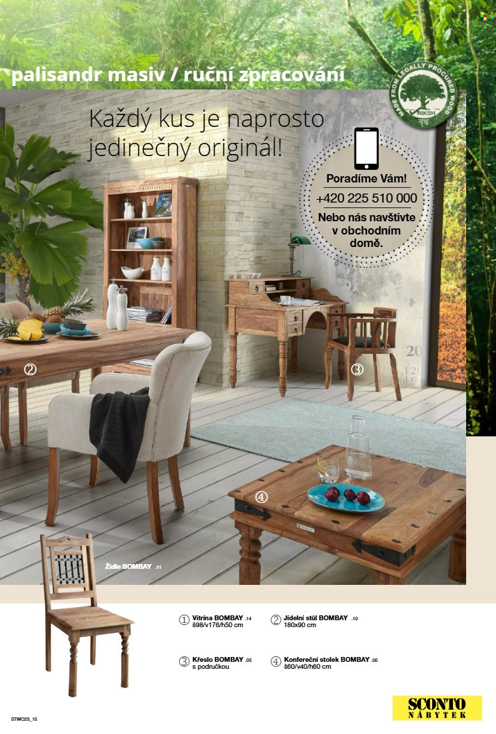 Leták SCONTO NÁBYTEK. Strana 15