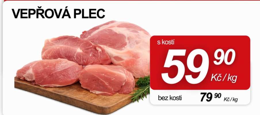VEPŘOVÁ PLEC*