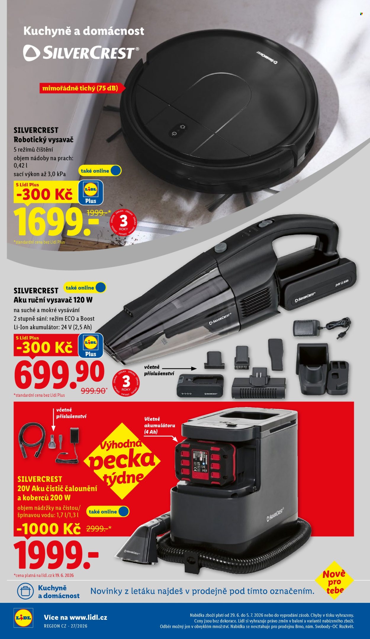 Leták Lidl - 29.6.2026 - 1.7.2026. Strana 34