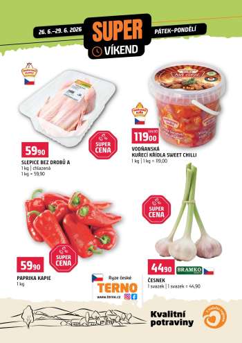 Leták coop TERNO - 26.6.2026 - 29.6.2026.