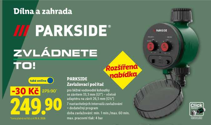 PARKSIDE ZAVLAŽOVACÍ POČÍTAČ
