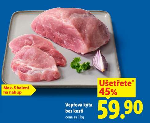 Vepřová kýta bez kosti