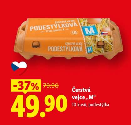 Čerstvá vejce M
