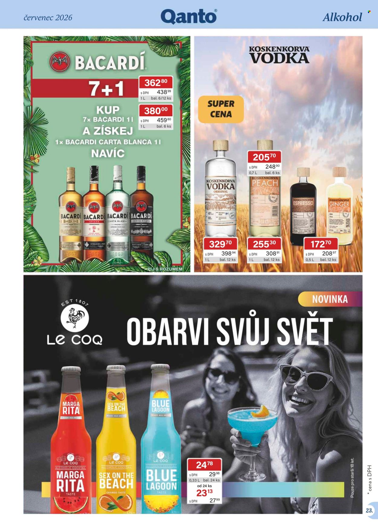 Leták Astur & Qanto velkoobchod - 1.7.2026 - 31.7.2026. Strana 23