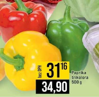 Paprika trikolora