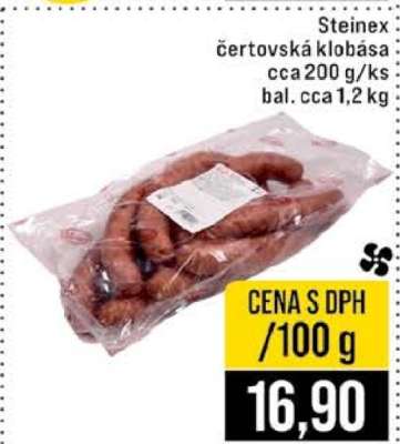 STEINEX ČERTOVSKÁ KLOBÁSA