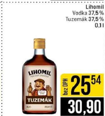 Lihomil tuzemák 37,5%