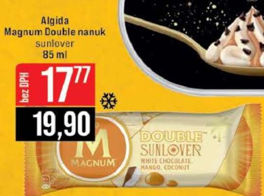Algida Magnum Double nanuk sunlover