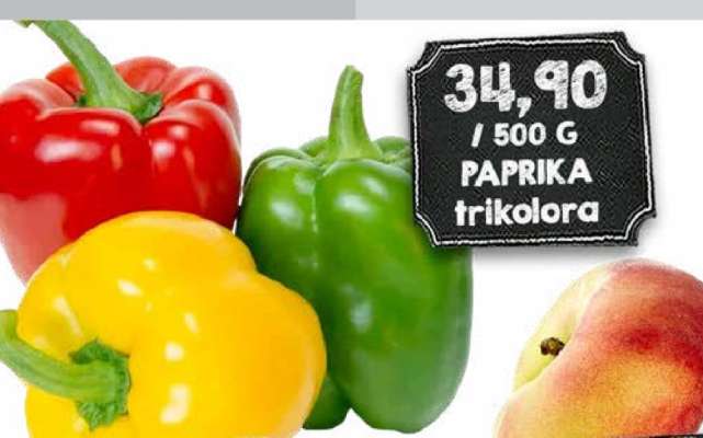 Paprika trikolora