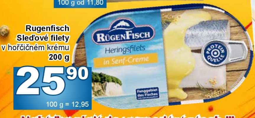 Rügenfisch sled'ové filety v hořčičném krému