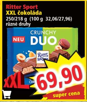 Ritter Sport XXL čokoláda