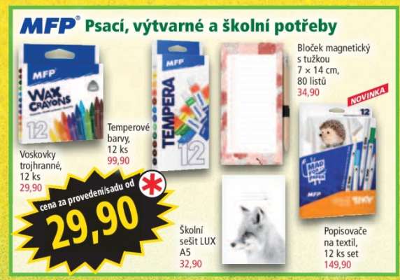 Voskovky trojhranné, 12 ks