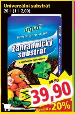 UNIVERZÁLNÍ SUBSTRÁT*