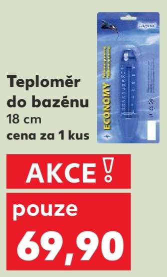 Teploměr do bazénu