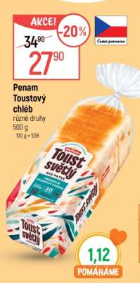 PENAM Toustový chléb