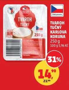 Tvaroh tučný Karlova Koruna