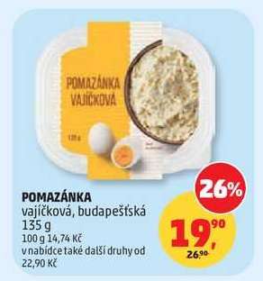 Pomazánka vajíčková, budapešťská