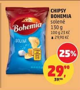 CHIPSY BOHEMIA solené